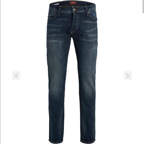Jack & Jones - TIM SLIM STRAIGHT FIT JEANS - Picture 4 of 5